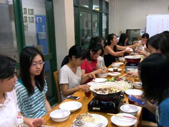 会食の様子 写真その2