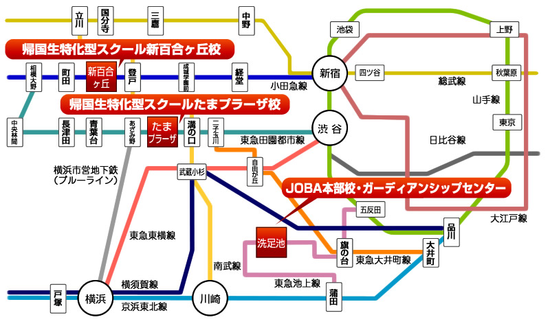 首都圏 路線図