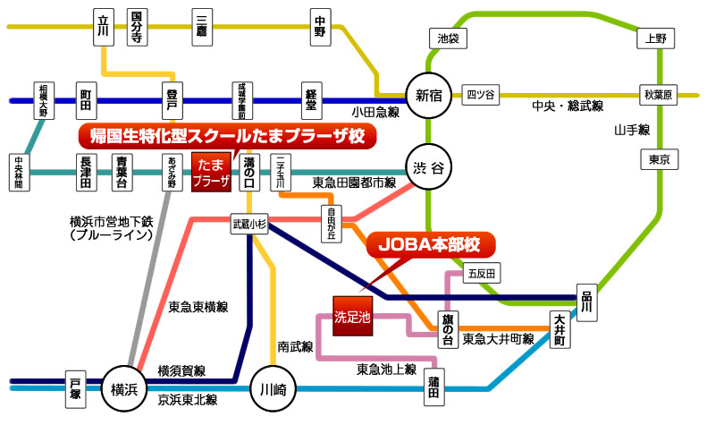 首都圏 路線図
