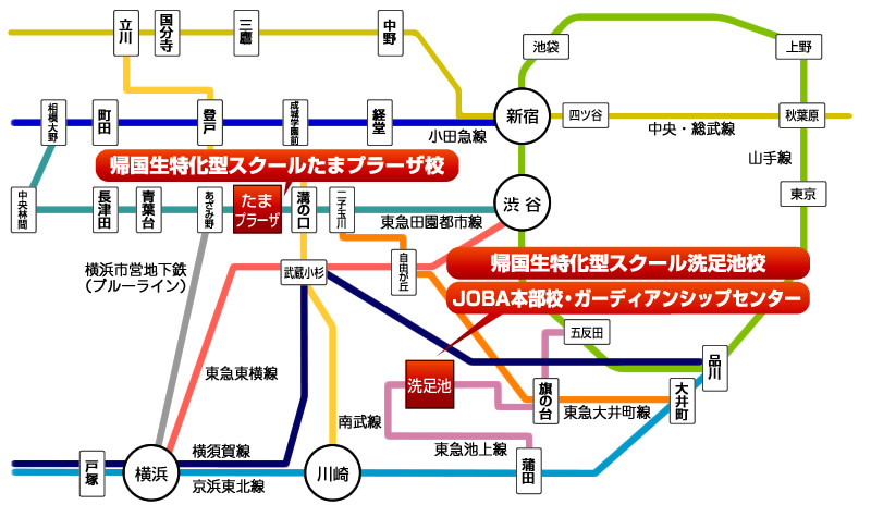 首都圏 路線図