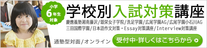 学校別入試対策講座 小6 画像