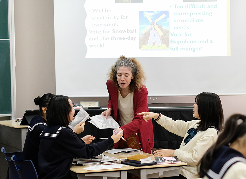 東京女学館中学校・高等学校 写真